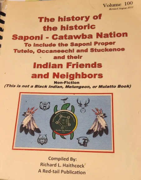 Haithcock Saponi Catawba History